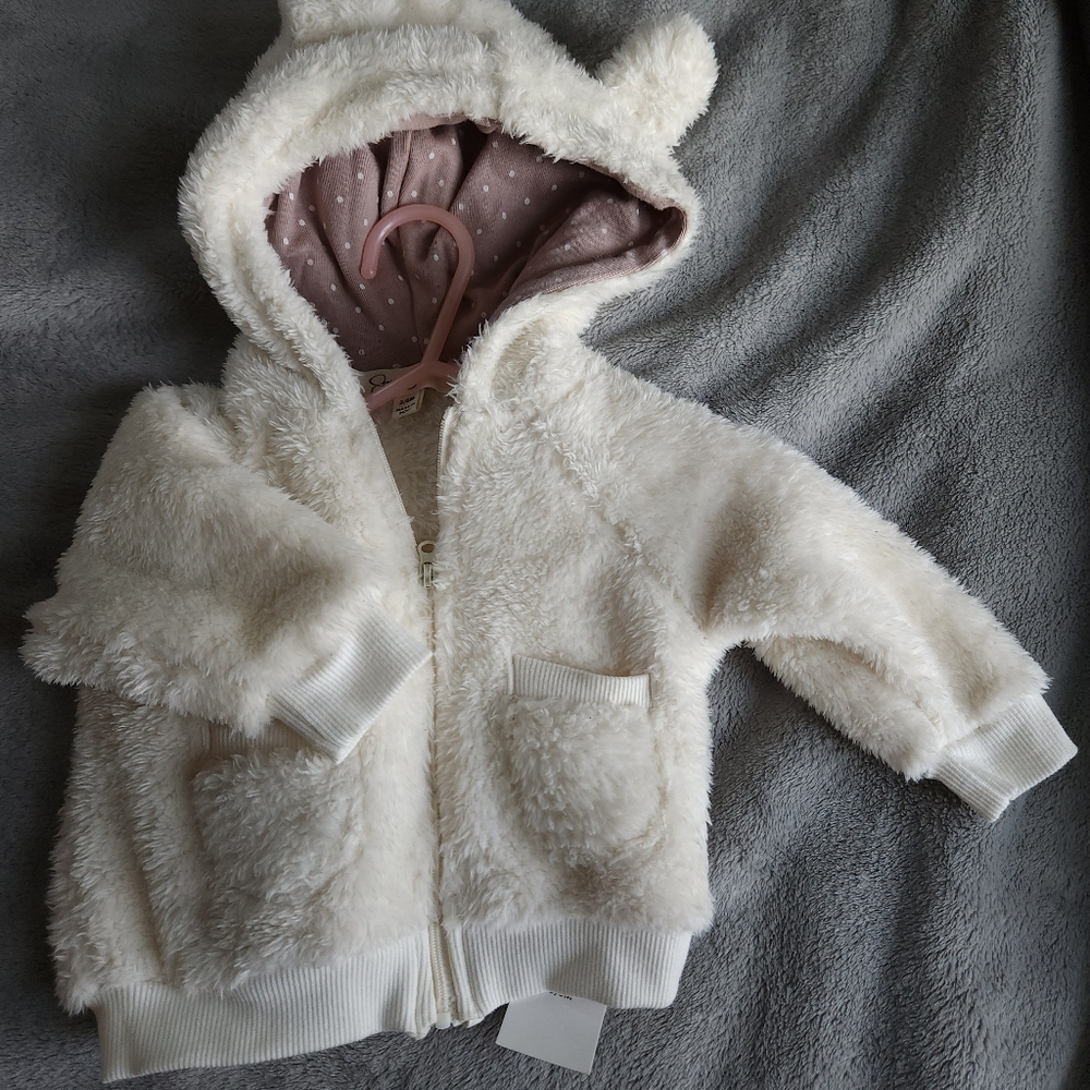 Jessica Simpson baby jacket hoodie NWT